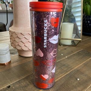 Starbucks Valentine 2021 Lips Tumbler